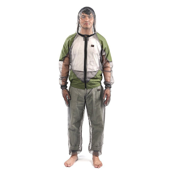 1 Set Anti Mosquito Fishing Clothes Hiking Shirt Suit Quick Dry