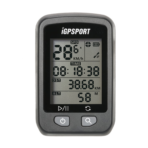 IGPSPORT GPS Computer IGS20E Waterproof IPX6 Wireless Speedometer Wireless Computer Cycling Odometer with S60 Mount