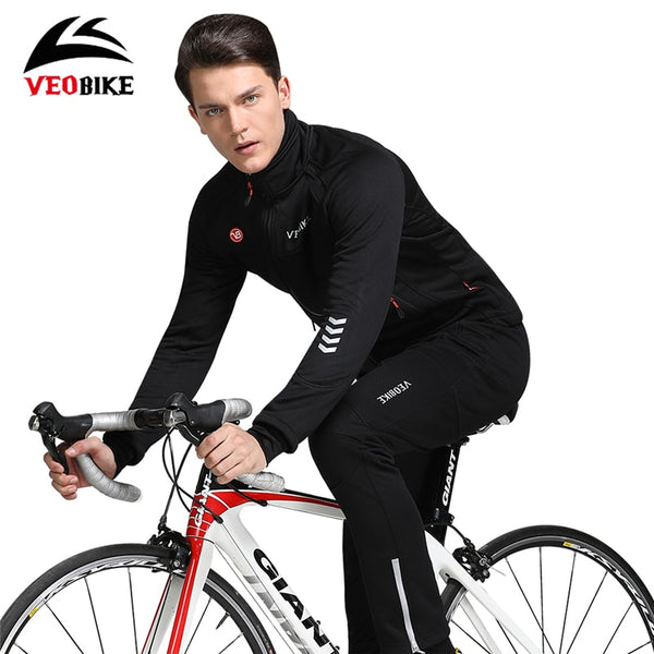 VEOBIKE Cycling Jacket Sets Waterproof Long Sleeve Riding Coat Pants S -  Canada Outdoors