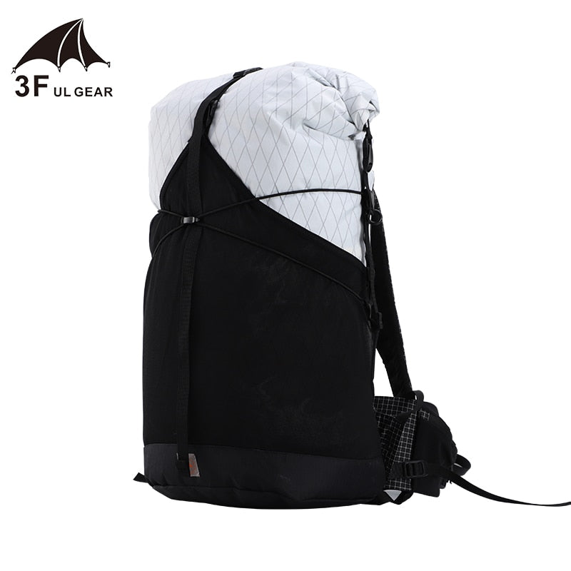 35L Fishing Gear Storage Bag Waterproof Fishing Backpack Tacticals Backpack  Large Capacity Fishing Tackle Bag With Pole Holder